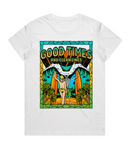 Load image into Gallery viewer, Good Times And Clean Lines- Ladies Tee
