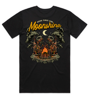 Load image into Gallery viewer, Good Times And Moonshine - Men&#39;s Tee
